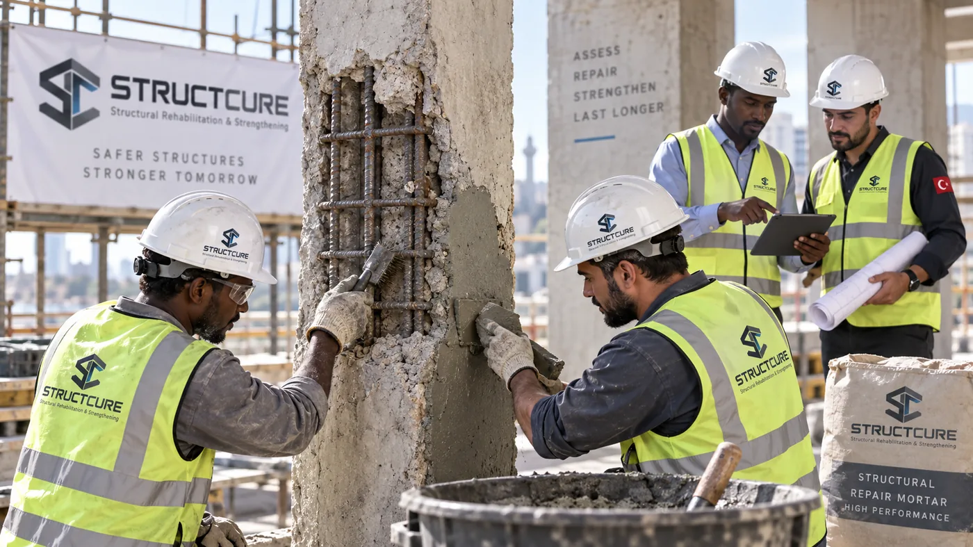 Representative When Should a Concrete Structure Be Rehabilitated? application